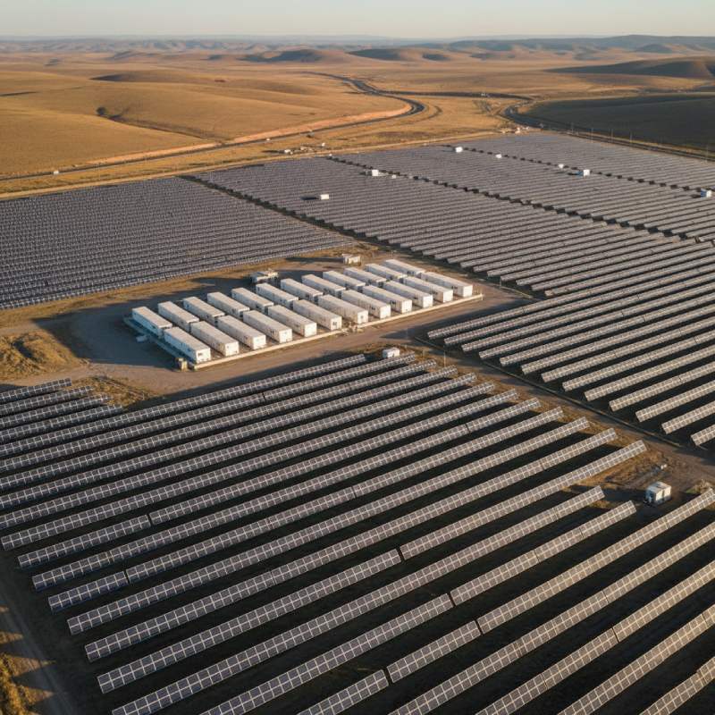 Solar Farm with Battery Storage
